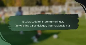 Nicolás Lodeiro: Store turneringer, Innvirkning på landslaget, Internasjonale mål